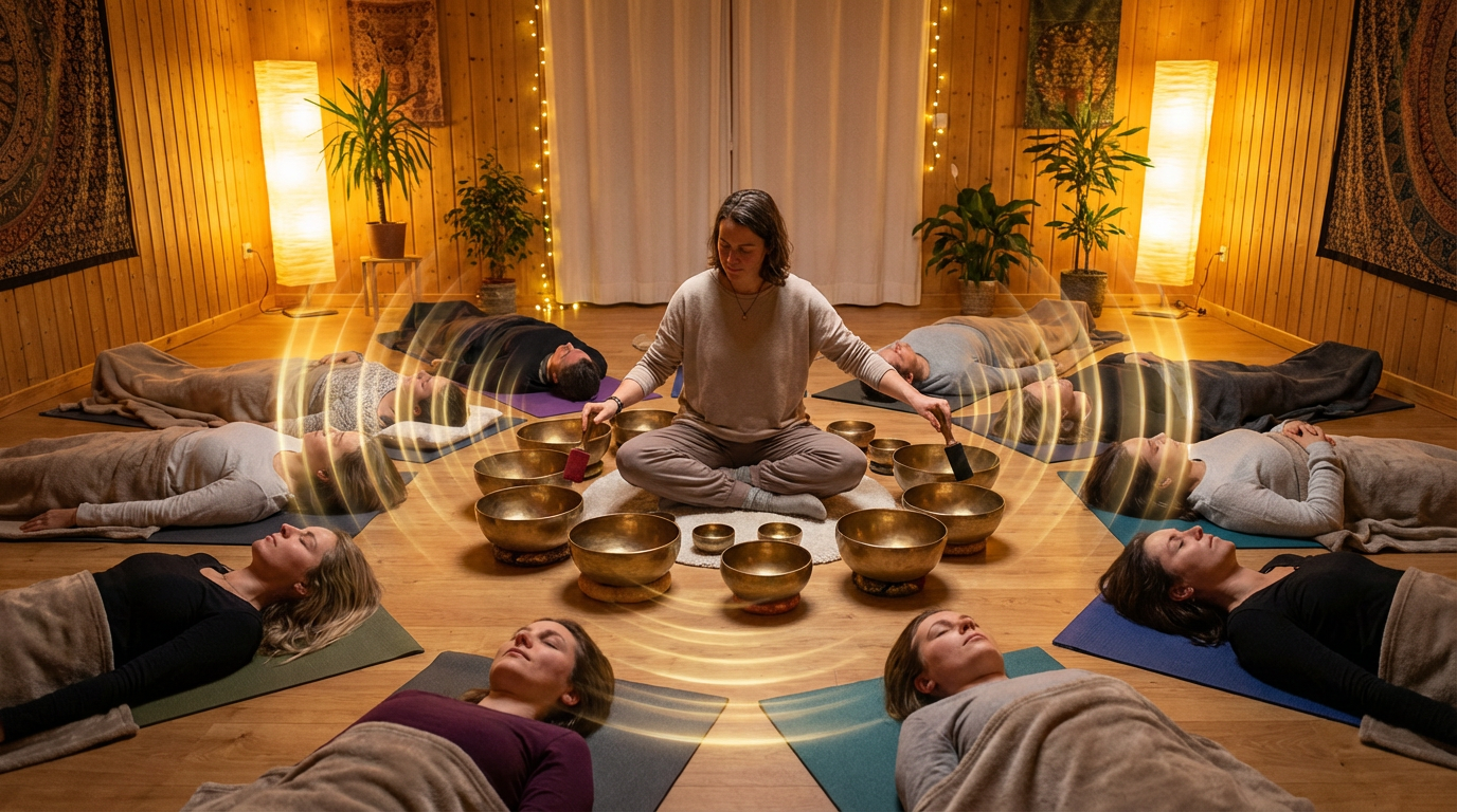 Méditation bols chantants 